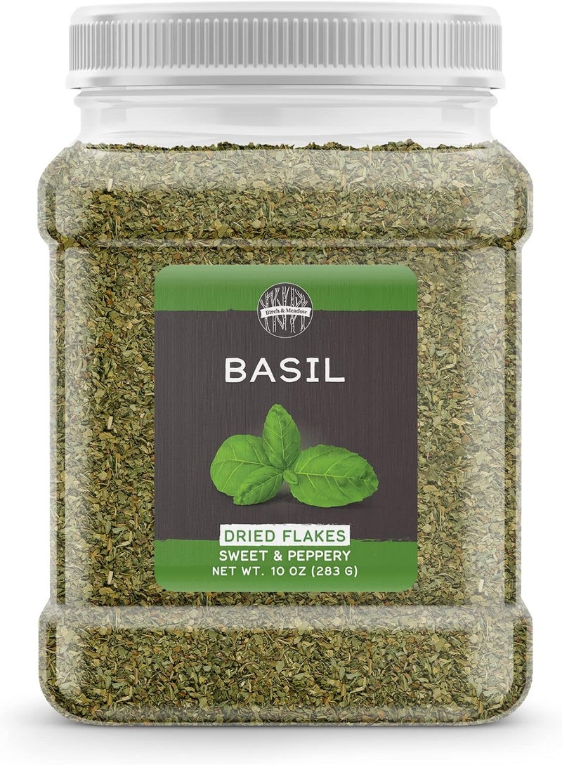 Birch & Meadow Dried Basil Leaves - 10 oz - Image 1